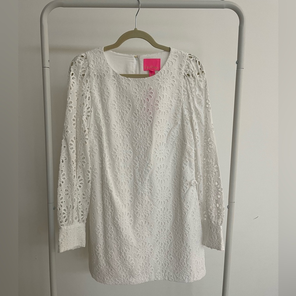 Lilly Pulitzer White Eyelet Dress